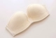Strapless bra thu thập non-slip hỗ trợ trên không có vòng thép đồ lót nữ ống top chống-ánh sáng bọc ngực ngực vô hình dán mỏng