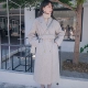 Chanel coco Harajuku gió eo áo len nữ mùa đông phần dài Hàn Quốc phiên bản 2017 mới dày áo len