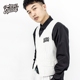 Popping nam và nữ sọc đen v-cổ vest khóa hip-hop hip-hop hiệu suất thể thao vest hiphop - Dệt kim Vest đồ vest Dệt kim Vest