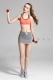 Mùa xuân và mùa hè Hàn Quốc thể thao váy ngắn của phụ nữ quần vợt váy yoga tập thể dục váy quần phù hợp với chống ánh sáng khiêu vũ nửa váy bộ quần áo thể thao nữ Trang phục thể thao