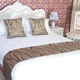 Khách sạn bộ đồ giường khách sạn phê duyệt cao cấp khách sạn khách sạn khăn trải giường giường cờ giường đuôi pad giường bìa bảng cờ Trải giường