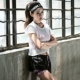 Thể thao T-Shirt áo nữ ngắn tay sexy lỏng đoạn ngắn rốn nhanh chóng làm khô tập thể dục áo sơ mi Hàn Quốc mùa hè chạy quần áo áo thun thể thao Áo phông thể thao
