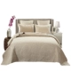 Mỹ giường bông bao gồm màu quilting được tăng lên bởi ba bộ bông quilting bedspread điều hòa không khí là màu sắc của giường