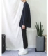 Dongdaemun Quần áo nam Hàn Quốc mua tinh tế nút ẩn hình dạng lỏng màu rắn áo dài tay áo sơ mi dài tay - Áo áo khoác sơ mi Áo