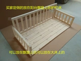 Детская кроватка из натурального дерева для кровати, оконное ограждение