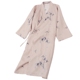 Mule câu lạc bộ mùa hè nam giới và phụ nữ bông đồ ngủ dài áo choàng tắm cotton Nhật Bản dịch vụ nhà kimono robe phong cách Trung Quốc Night Robe