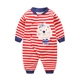 Baby cộng nhung jumpsuit nhung ấm áp nam nữ mùa thu đông 0-6 tháng cotton 3 dày ấm áp quần áo ấm romper body suit cho be so sinh Áo liền quần