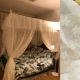 Đông Nam Á và người Mỹ cổ điển theo phong cách Trung Quốc bốn cột giường giường tán lớp vỏ manti tùy chỉnh công chúa Hàn Quốc Địa Trung Hải muỗi tấm màn che net - Bed Skirts & Valances Bed Skirts & Valances