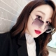 Phiên bản Hàn Quốc của kính râm hộp vuông nhỏ phổ biến nữ mặt tròn retro hipster kính râm không khung 2018 hè mới