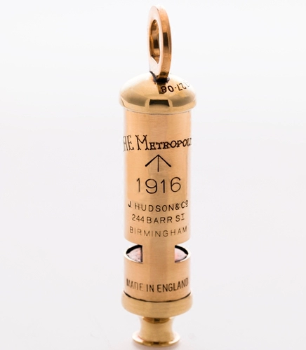 Британский ACME1916 Повторяемый издание Whistle Memorial Whistle Madendy Jewelry