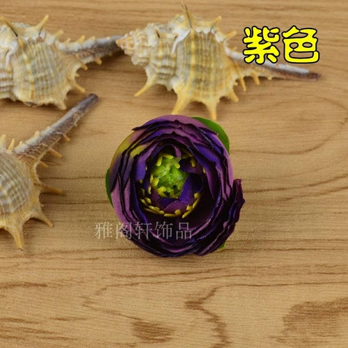 Новые маленькие чайные бутоны и бутоны розовых бутонов Diy Hair Clip обувь украшать цветы.