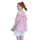 Phụ nữ mang thai t-shirt mùa hè Hàn Quốc thời trang dễ thương thai sản dress hồng áo sơ mi đoạn ngắn bông phụ nữ mang thai búp bê phù hợp với đầm bầu giá rẻ Áo thai sản