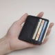 Lớp đầu tiên của người đàn ông da mini siêu mỏng da gói thẻ nhỏ nữ đa thẻ chủ thẻ tín dụng thẻ set coin purse coin