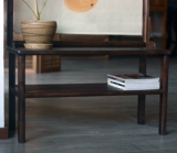 Экран сплошной древесина Современная сплошная деревянная перегородка стена орех деревянный полупрозрачный шкаф