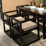 Новый китайский стиль обеденный стол и стул Комбинированный прямоугольный обеденный стол небольшая квартира китайская сплошное дерево столовое столик модель комната отель мебель