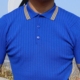 2018 mùa hè ve áo ngắn- tay áo sơ mi dệt kim mỏng polo nam giới xu hướng retro cao căng vải áo len polo áo sơ mi Áo len