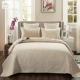 Mỹ giường bông bao gồm màu quilting được tăng lên bởi ba bộ bông quilting bedspread điều hòa không khí là màu sắc của giường drap giường 1mx2m Trải giường