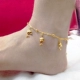 New giả Việt Nam Shajin vòng chân nữ hoang dã mạ vàng trang sức Châu Âu tệ hạt chuyển vòng chân điều chỉnh thời gian dài không phai Vòng chân