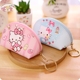 Dễ thương phim hoạt hình kitty coin purse zip túi đồng xu sinh viên sáng tạo ladies mini wallet key bag ví cầm tay nam Ví tiền