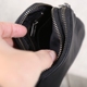 Sâu leo ​​núi chín làm bằng tay da ví da ví ngắn ví thẻ gói thường nhỏ vài túi mô hình bóp da Ví tiền