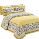 Bông chần đơn giường đôi bao gồm ba bộ hai bộ chăn bông gối rửa bông chần bằng điều hòa không khí ga trải nệm Trải giường