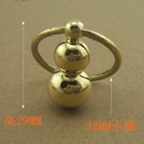 Медный латунный брелок ручной работы, подвеска, ожерелье, подарок на день рождения