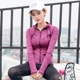 Mùa xuân và Mùa Thu của Phụ Nữ Đứng Cổ Áo Jacket Áo Khoác Tập Thể Dục Quần Áo Thể Thao T-Shirt Chạy Dây Kéo Cardigan Yoga T-Shirt Dài Tay Khô Nhanh Chóng áo khoác lông adidas Áo khoác thể thao / áo khoác