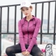 Mùa xuân và Mùa Thu của Phụ Nữ Đứng Cổ Áo Jacket Áo Khoác Tập Thể Dục Quần Áo Thể Thao T-Shirt Chạy Dây Kéo Cardigan Yoga T-Shirt Dài Tay Khô Nhanh Chóng