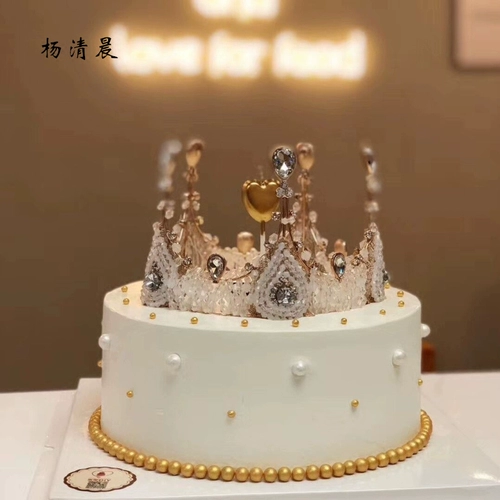 Украшение торта, украшение европейской короны Restro Restal Crystal Queen Queen Grand Crown Cake Sopding