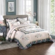 Châu âu chần trải giường đơn mảnh bông mùa hè điều hòa không khí là bông rửa chần chăn bông vườn ba mảnh Trải giường