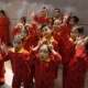 Giấc mơ bé trang phục thứ chín Xiaohe phong cách trẻ em của cô gái mỏng quần áo khiêu vũ Trung Quốc giấc mơ bé trang phục của trẻ em