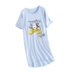 Snoopy đồ ngủ nữ mùa hè cotton ngọt ngào cô gái mỏng phần ngắn tay lỏng lẻo kích thước lớn váy ngủ cotton dịch vụ nhà váy ngủ cao cấp Đêm đầm