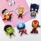 The avengers Huy Hiệu Trâm Marvel Spider-Man Pin Acrylic Superman Batman Dễ Thương Trang Trí Huy Hiệu Trâm cài