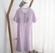 Công chúa Nhật Bản với ngực pad ngắn tay ren nightdress phụ nữ mùa hè bông hai lớp gạc mỏng đồ ngủ nhà dịch vụ Đêm đầm