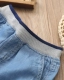 Ngày trẻ em lụa cotton jeans 2018 mùa xuân và mùa hè mới lớn trẻ em quần bé trai phần mỏng muỗi quần mùa hè quần yếm jean trẻ em Quần jean