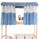 Cao đẳng giường rèm cửa màn vải mạnh mẽ màn breathable công chúa gió cửa hàng đơn giản Hàn Quốc ký túc xá dày giường 幔