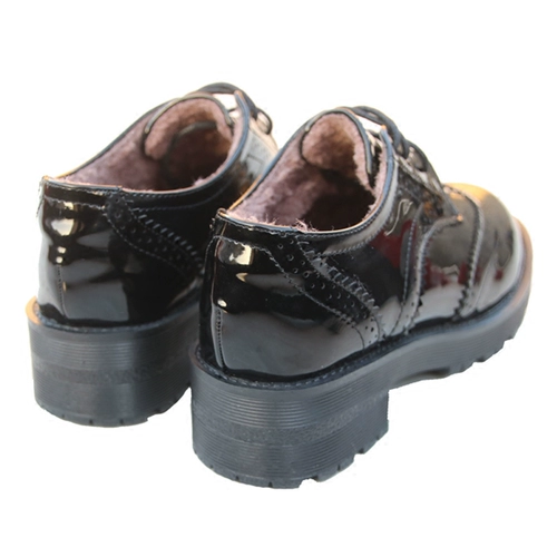 Новый продукт черные густые каблуки, одиночные -Harajuku Xiaosu Лето летние женские корейские издания неглубокая студентка Wild Ulzzang