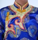 Mông cổ quần áo nam Mông Cổ gown dành cho người lớn satin dài Mông Cổ trang phục của nam giới trang phục múa quốc gia Trang phục dân tộc