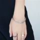 Thời trang hàn quốc rose gold geometric mở vòng đeo tay nữ Hàn Quốc phiên bản của hoang dã vòng đeo tay đơn giản xu hướng sinh viên bracelet trang sức