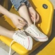 Ins cổng gió giày phụ nữ 2018 mới hoang dã mùa hè giày vải sinh viên Hàn Quốc phiên bản của Harajuku ulzzang siêu giày lửa