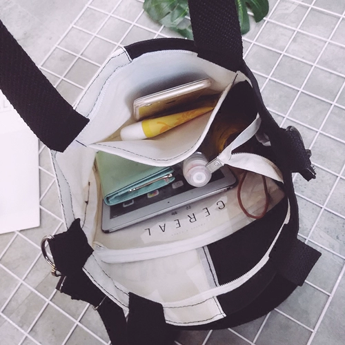 Сумка на одно плечо, шоппер, брендовый ремешок для сумки, универсальный тканевый мешок, 2020, в корейском стиле