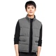 2017 mùa thu người đàn ông mới của cổ áo dây kéo cotton vest thanh niên Hàn Quốc thường xuống vest bảo vệ không tay thủy triều áo giữ nhiệt nam Áo vest cotton