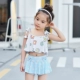 Trẻ em Hàn Quốc cô gái bé áo tắm chia áo tắm nữ trẻ 1-3 tuổi bé gái kho báu con dễ thương