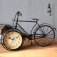 Nước Mỹ retro đơn giản rèn sắt xe đạp đồng hồ trang trí bàn trang trí thủ công quà tặng decor phòng ngủ nhỏ Trang trí nội thất