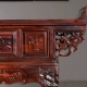 Đồ nội thất bằng gỗ gụ tiêu chuẩn quốc gia Indonesia gỗ hồng đen ngồi xổm trường hợp đầu Shentai Broadleaf gỗ hồng cho bàn Phật - Bàn / Bàn Bàn / Bàn