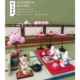 New Japan Zakka decole Sakura Tea Party Cherry Blossom Sanmao Cat Office Trang trí máy tính để bàn