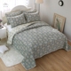 Châu Âu retro đôi QUILT đa năng ba mảnh máy lạnh khăn trải giường trải giường bông cotton mùa hè đang được pad - Trải giường tấm trải giường Trải giường