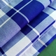 Màu xanh và trắng kẻ sọc giường đơn giản tấm màu xanh tùy chỉnh ký túc xá sinh viên giường giường đơn duy nhất đôi non-cotton Khăn trải giường