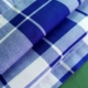 Màu xanh và trắng kẻ sọc giường đơn giản tấm màu xanh tùy chỉnh ký túc xá sinh viên giường giường đơn duy nhất đôi non-cotton