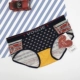 Đồ lót đôi modal cotton hợp thời trang nam boxer nữ tam giác phong cách Âu Mỹ quần đùi cotton giữa eo hộp đơn - Võ sĩ quyền Anh